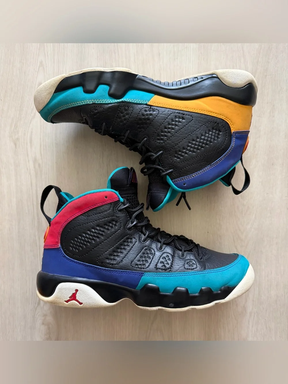 Nike Air Jordan 9 Retro GS Dream it Do it 302359-065 Shoes Size Youth 7